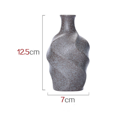 Simulating Dry Flower Ceramic Vase