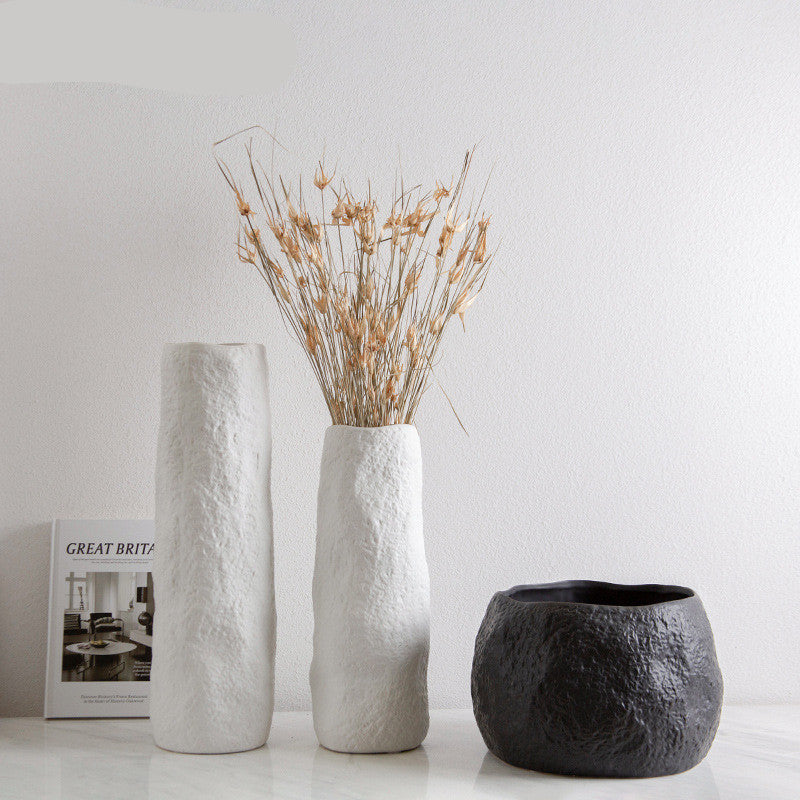 Nordic Handmade Ceramic Natural Vase