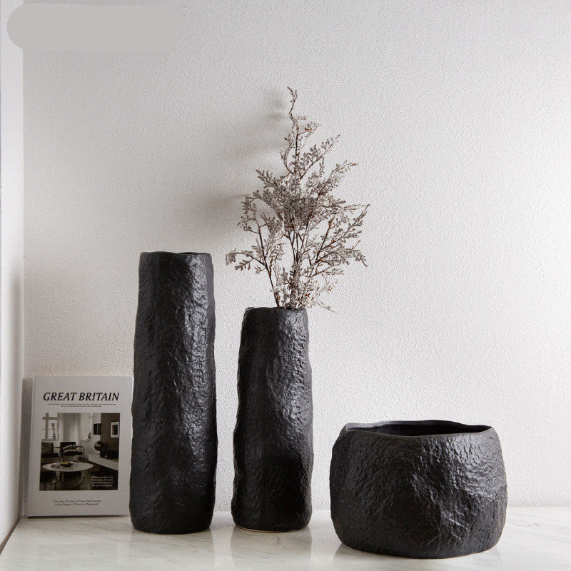 Nordic Handmade Ceramic Natural Vase