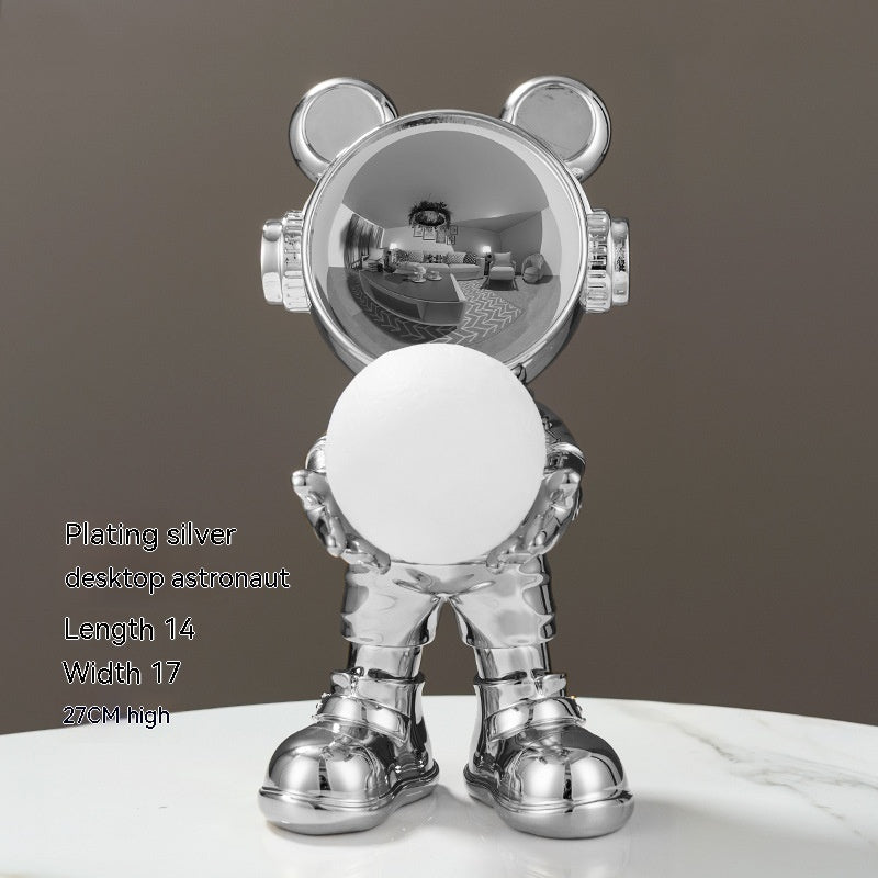 Desktop Space Bear Decoration Moon Light