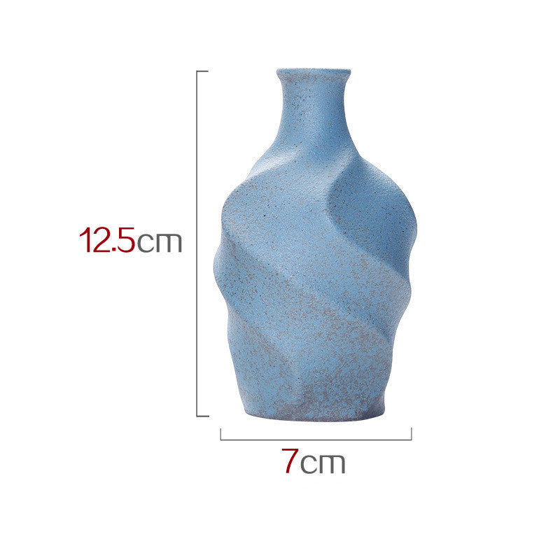 Simulating Dry Flower Ceramic Vase