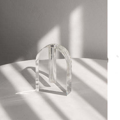 Transparent Crystal Vase