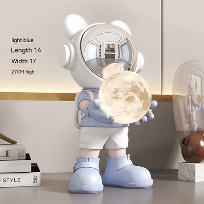 Desktop Space Bear Decoration Moon Light