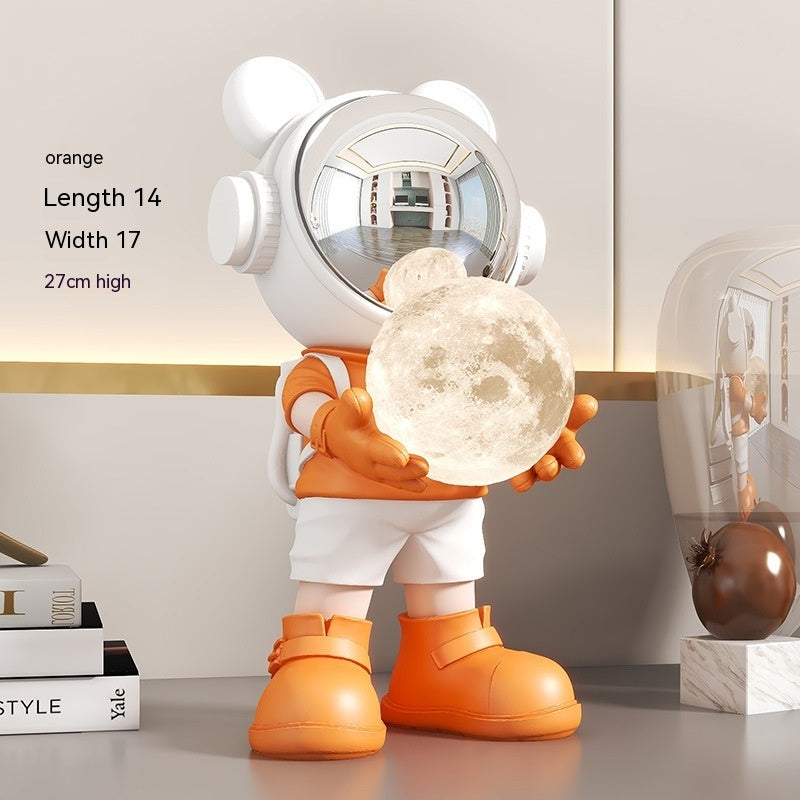 Desktop Space Bear Decoration Moon Light