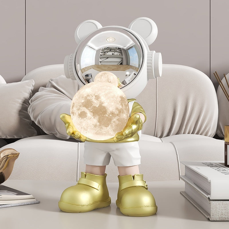 Desktop Space Bear Decoration Moon Light