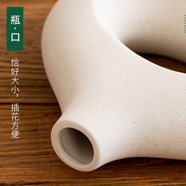 Ceramic Decoration Crafts Soft Vase