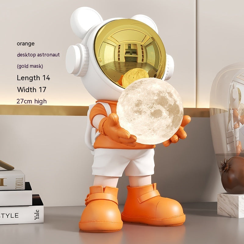 Desktop Space Bear Decoration Moon Light